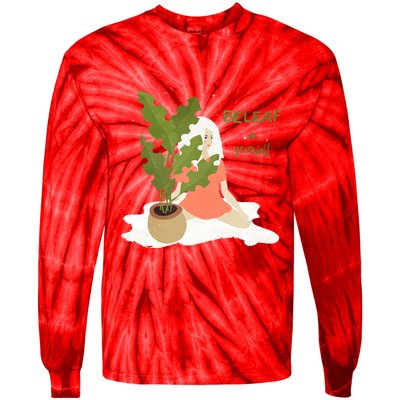 Beleaf In Yourself Tie-Dye Long Sleeve Shirt