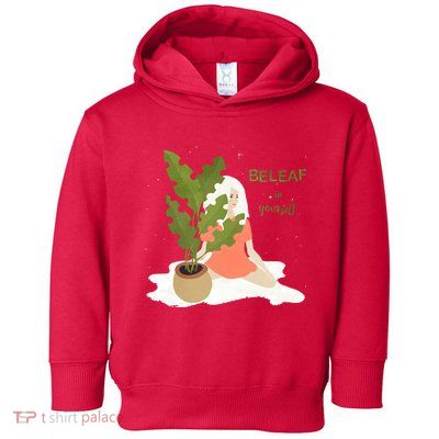 Beleaf In Yourself Toddler Hoodie