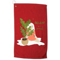 Beleaf In Yourself Golf Towel