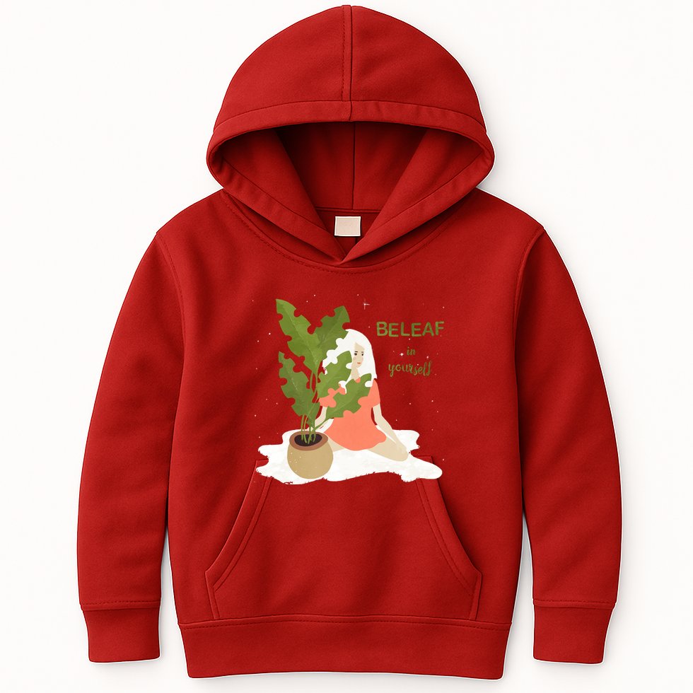 Beleaf In Yourself Kids Hoodie