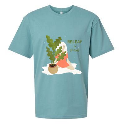 Beleaf In Yourself Sueded Cloud Jersey T-Shirt