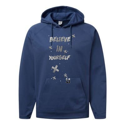 Believe In Yourself Performance Fleece Hoodie