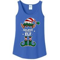 Believe In Your Gift Funny Christmas Matching Family Meaningful Gift Ladies Essential Tank