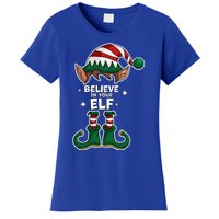 Believe In Your Gift Funny Christmas Matching Family Meaningful Gift Women's T-Shirt