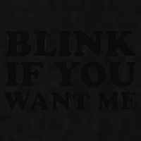 BLINK IF YOU WANT ME Ladies PosiCharge Tri-Blend Wicking Tank