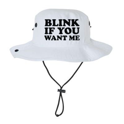 BLINK IF YOU WANT ME Bucket Hat