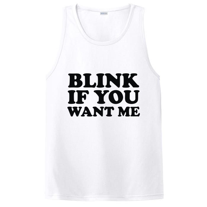 BLINK IF YOU WANT ME PosiCharge Competitor Tank