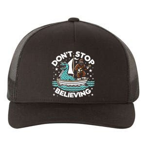 Believe In Yourself & Mythical Creatures Bigfoot Loch Ness Yupoong Adult 5-Panel Trucker Hat