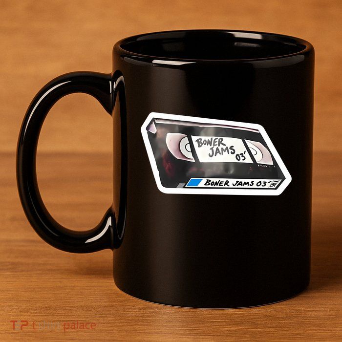 Boner Jams 03 11oz C Handle Ceramic Mug