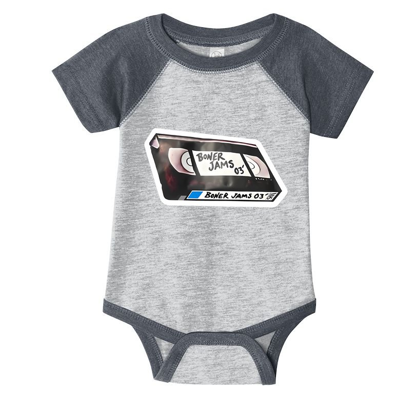 Boner Jams 03 Infant Baby Jersey Bodysuit