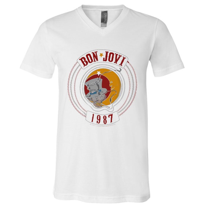 B.O.N Jovi 1987 V-Neck T-Shirt