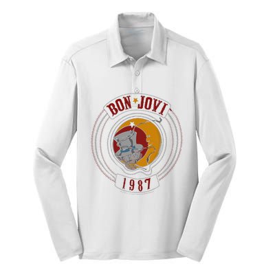 B.O.N Jovi 1987 Silk Touch Performance Long Sleeve Polo