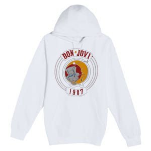 B.O.N Jovi 1987 Premium Pullover Hoodie