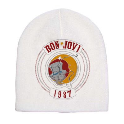 B.O.N Jovi 1987 Short Acrylic Beanie