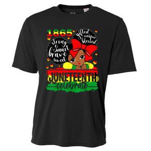 Black Juneteenth 1865 Celebrate Indepedence Day Cooling Performance Crew T-Shirt