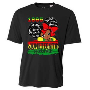 Black Juneteenth 1865 Celebrate Indepedence Day Cooling Performance Crew T-Shirt