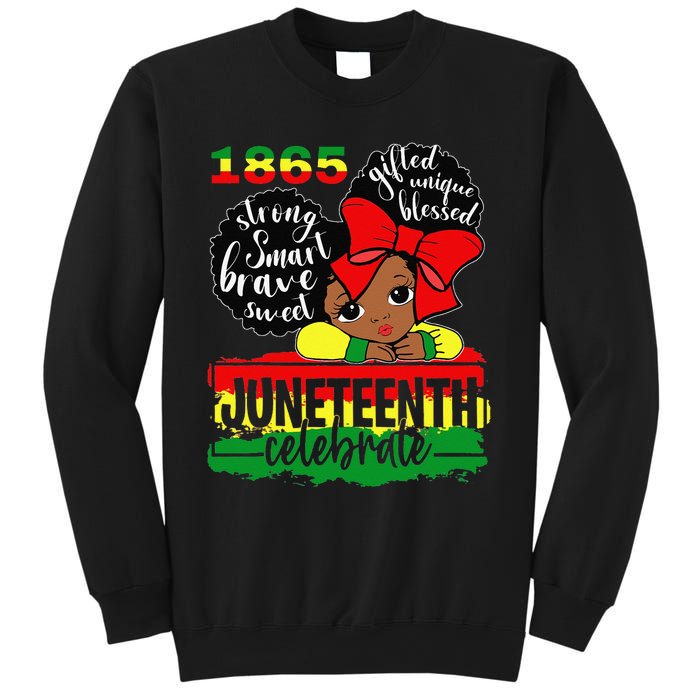 Black Juneteenth 1865 Celebrate Indepedence Day Sweatshirt