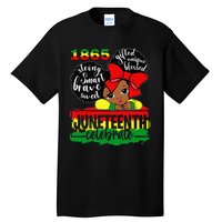 Black Juneteenth 1865 Celebrate Indepedence Day Tall T-Shirt