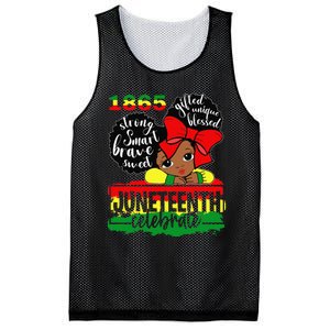 Black Juneteenth 1865 Celebrate Indepedence Day Mesh Reversible Basketball Jersey Tank