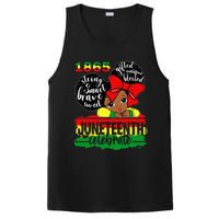 Black Juneteenth 1865 Celebrate Indepedence Day PosiCharge Competitor Tank