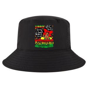 Black Juneteenth 1865 Celebrate Indepedence Day Cool Comfort Performance Bucket Hat