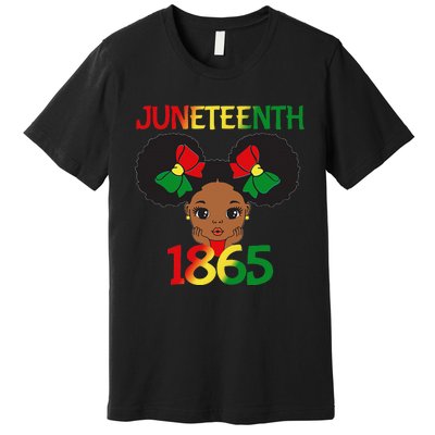 Black Juneteenth 1865 Celebration Premium T-Shirt