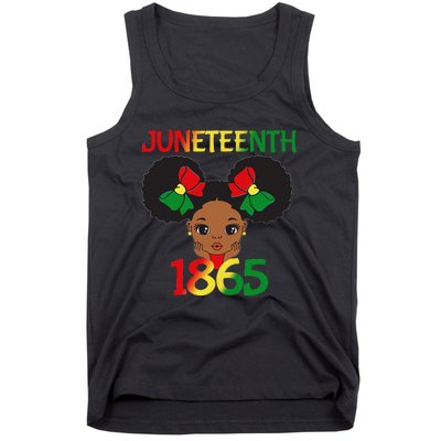 Black Juneteenth 1865 Celebration Tank Top