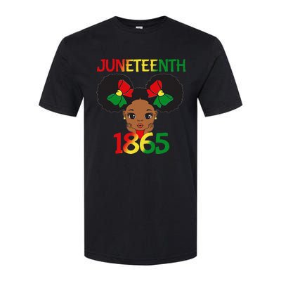 Black Juneteenth 1865 Celebration Softstyle CVC T-Shirt