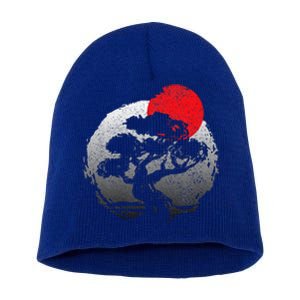 Bonsai Japanese Art Bonzai Short Acrylic Beanie