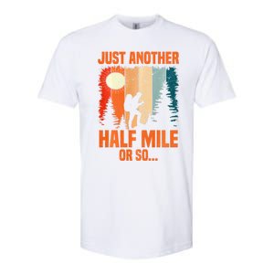 Backpacking Just Another Half Mile Or So Softstyle CVC T-Shirt