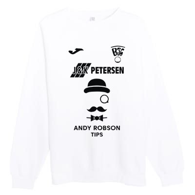 B36 J And K Petersen Andy Robson Tips Premium Crewneck Sweatshirt