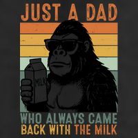 Bigfoot Just A Dad Who Always Came Back With The Milk Beanie