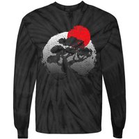 Bonsai Japanese Art Bonzai Tie-Dye Long Sleeve Shirt