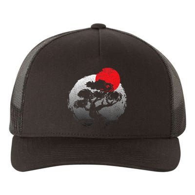 Bonsai Japanese Art Bonzai Yupoong Adult 5-Panel Trucker Hat