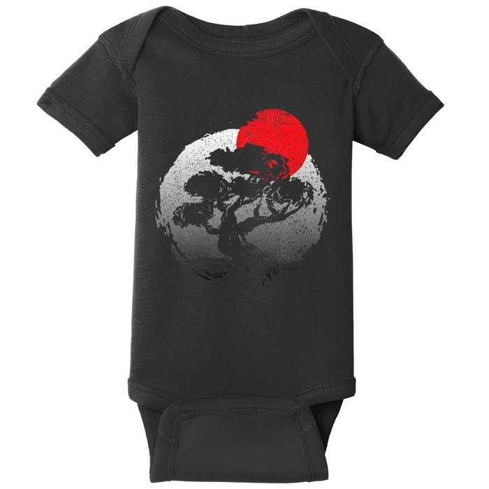 Bonsai Japanese Art Bonzai Baby Bodysuit