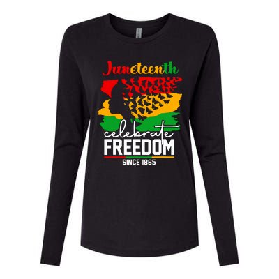 Butterfly Juneteenth African Pride Afro Black Women Womens Cotton Relaxed Long Sleeve T-Shirt