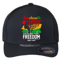 Butterfly Juneteenth African Pride Afro Black Women Flexfit Unipanel Trucker Cap