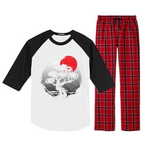 Bonsai Japanese Art Bonzai Gift Raglan Sleeve Pajama Set