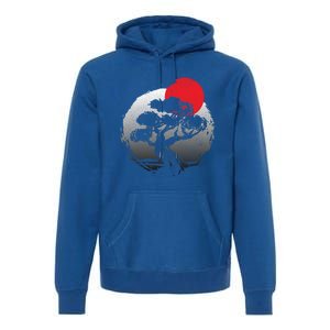 Bonsai Japanese Art Bonzai Gift Premium Hoodie