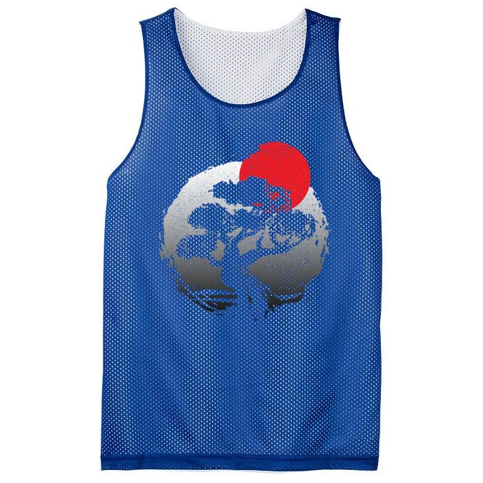 Bonsai Japanese Art Bonzai Gift Mesh Reversible Basketball Jersey Tank