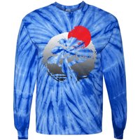 Bonsai Japanese Art Bonzai Gift Tie-Dye Long Sleeve Shirt