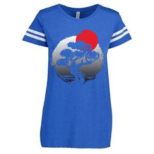 Bonsai Japanese Art Bonzai Gift Enza Ladies Jersey Football T-Shirt