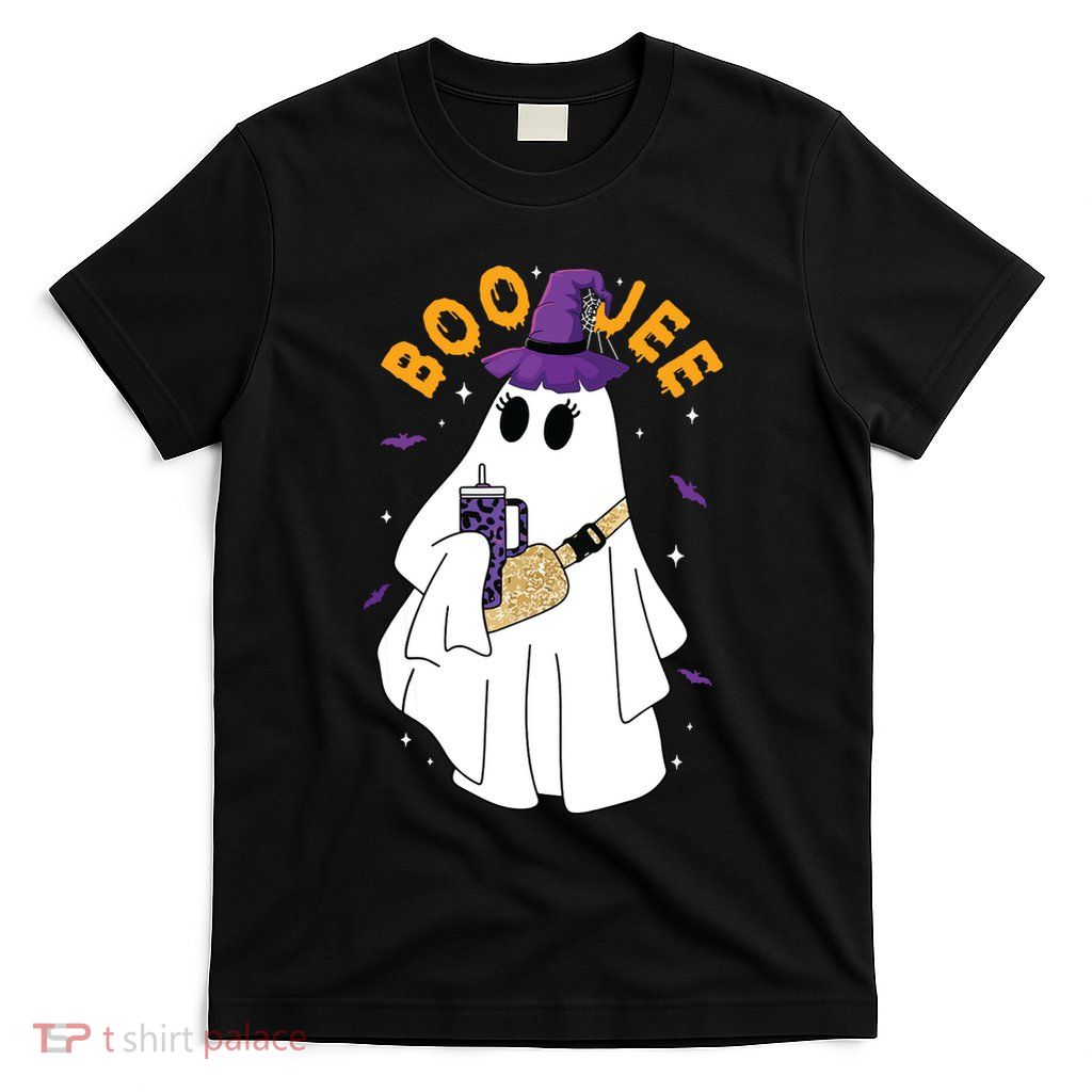 Boo Jee Boujee Funny Halloween Cute Boo Ghost Spooky Costume T-Shirt