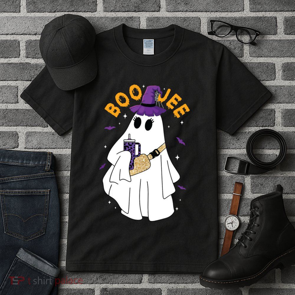 Boo Jee Boujee Funny Halloween Cute Boo Ghost Spooky Costume Tall T-Shirt