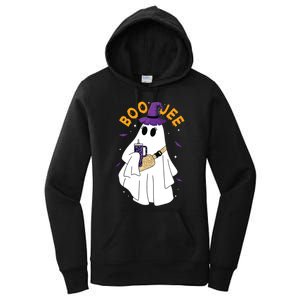 Boo Jee Boujee Funny Halloween Cute Boo Ghost Spooky Costume Women's Pullover Hoodie