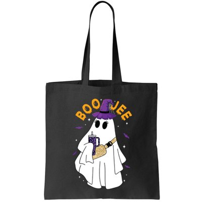 Boo Jee Boujee Funny Halloween Cute Boo Ghost Spooky Costume Bag