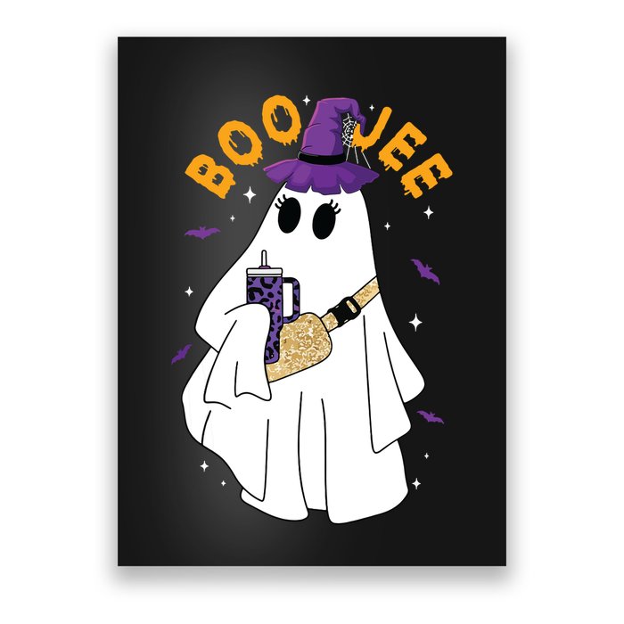 Boo Jee Boujee Funny Halloween Cute Boo Ghost Spooky Costume Poster