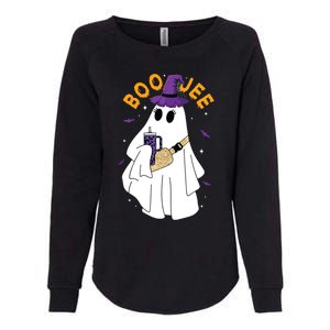 Boo Jee Boujee Funny Halloween Cute Boo Ghost Spooky Costume Womens California Wash Sweatshirt