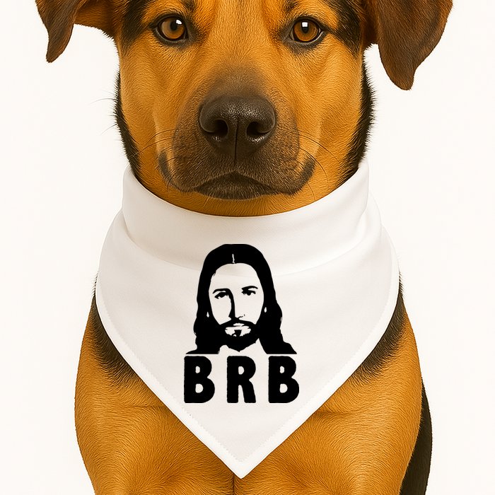 BRB Jesus Be Right Back USA-Made Doggie Bandana