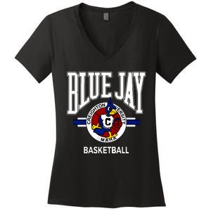 Blue Jay Women's V-Neck T-Shirt